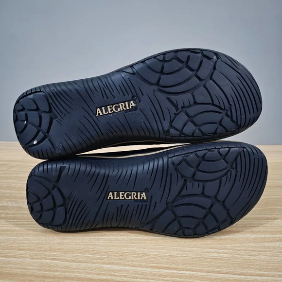 Alegria Alex Casual Oxford Lace Up Sneaker Mens EU 43 Navy Blue Suede Sand main image 11